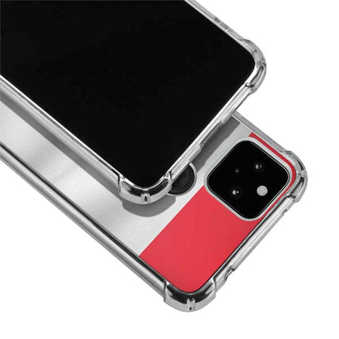 Serbia Soccer Flag Google Pixel 5 Clear Case